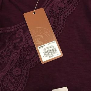 Sonoma Tops - Sonoma Three Quarter Sleeve Blouse with Lace, S XL Sonoma Tops - Sonoma Three Quarter Sleeve Blouse with Lace, S XL